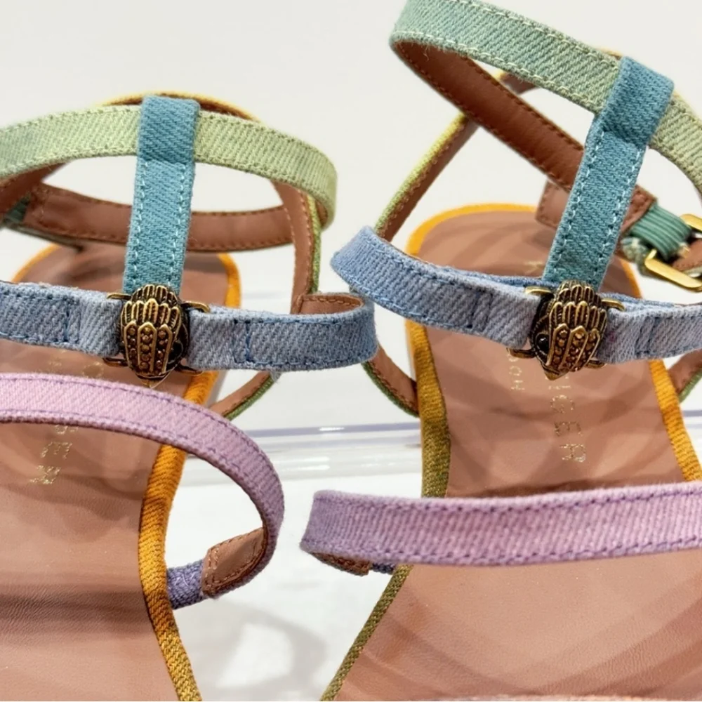 New Kurt Geiger London Womens Gladiator Sandal - Picture 2 of 5
